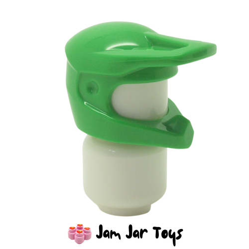 LEGO Dirt Bike Helmet Bright Green