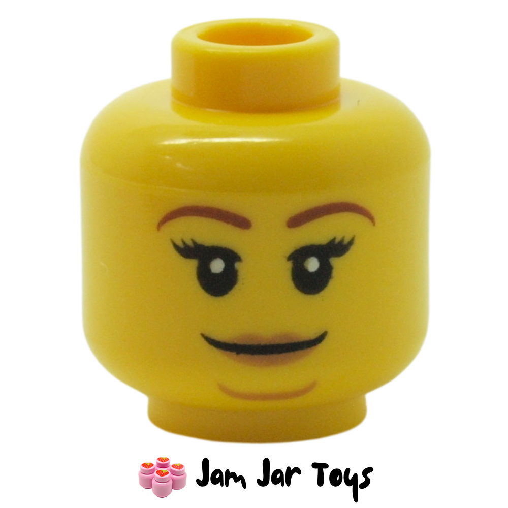 LEGO Big Betty Head Peach Lips
