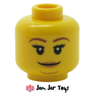 LEGO Big Betty Head Peach Lips