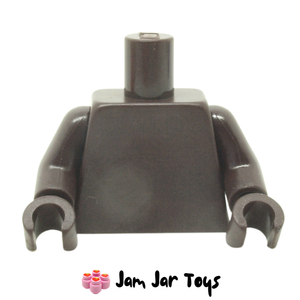 LEGO® Dark Brown Torso Arms and Hands T52