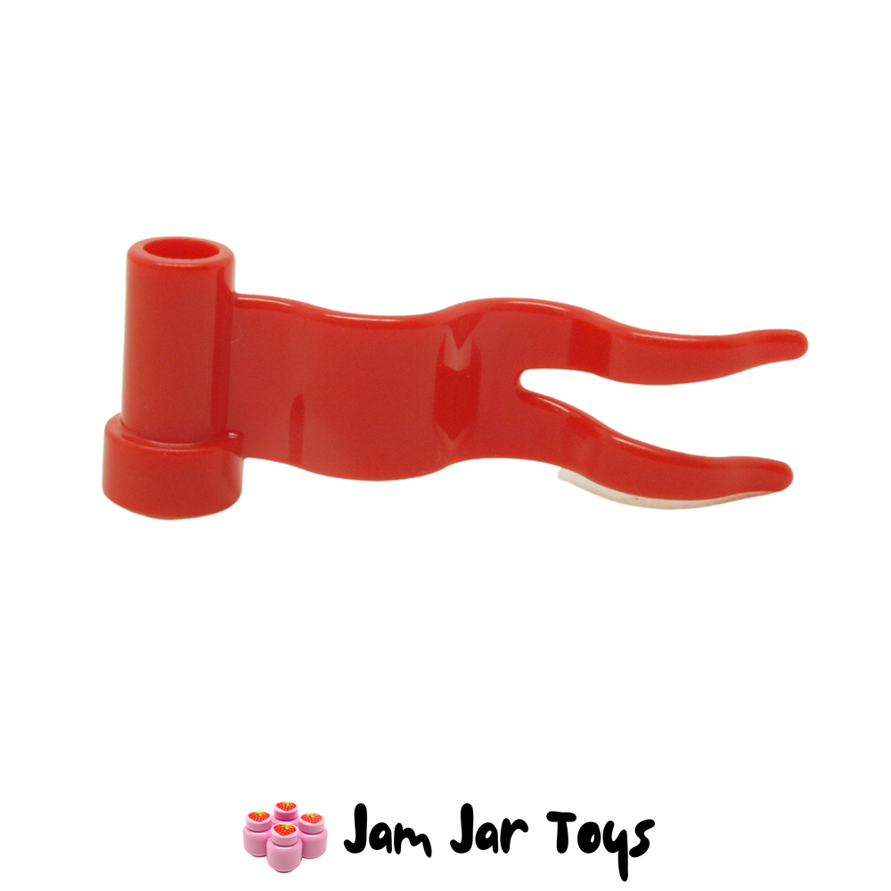 LEGO Red Flag Wave Right Streamer