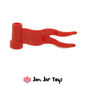 LEGO® Red Flag Wave Right Streamer A75