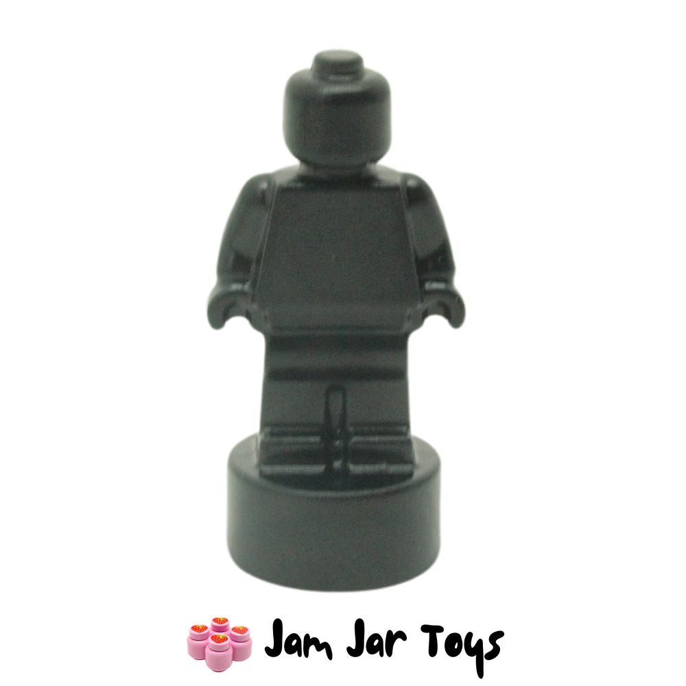 Black Minifigure Trophy Statuette