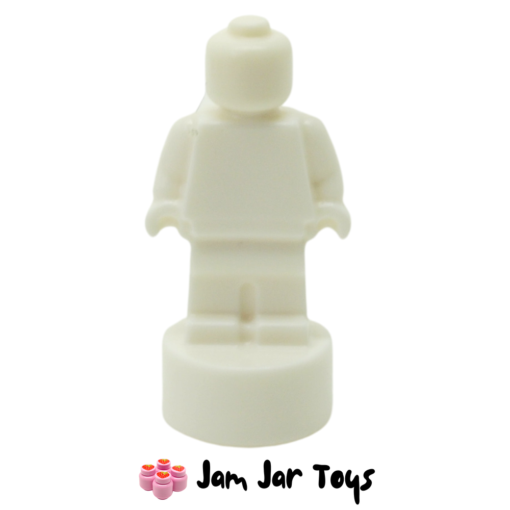LEGO White Minifigure Statuette