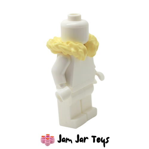LEGO Fur Collar Bright Yellow Neckwear Side View