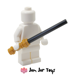 LEGO® Star Wars Lightsaber With Pearl Gold Hilt and Black Wand LSPG40
