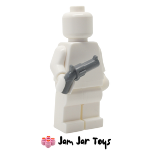 LEGO® Dark Bluish Grey Weapon Gun / Pistol / Revolver Large Barrel, Long Grip W80