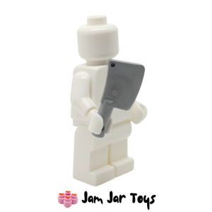 LEGO® Flat Silver Meat Cleaver Butcher / Kitchen Knife KF2