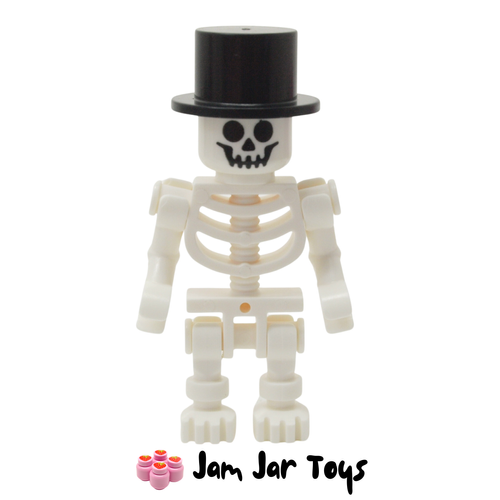 LEGO Skeleton Halloween Monster With Black Top Hat