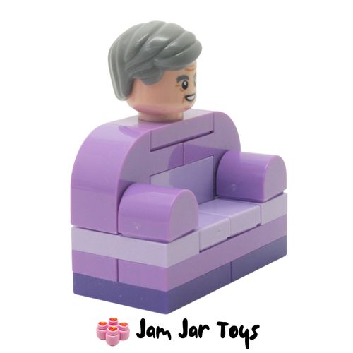LEGO Horace Slughorn Harry Potter Minifigure HP374 Side View