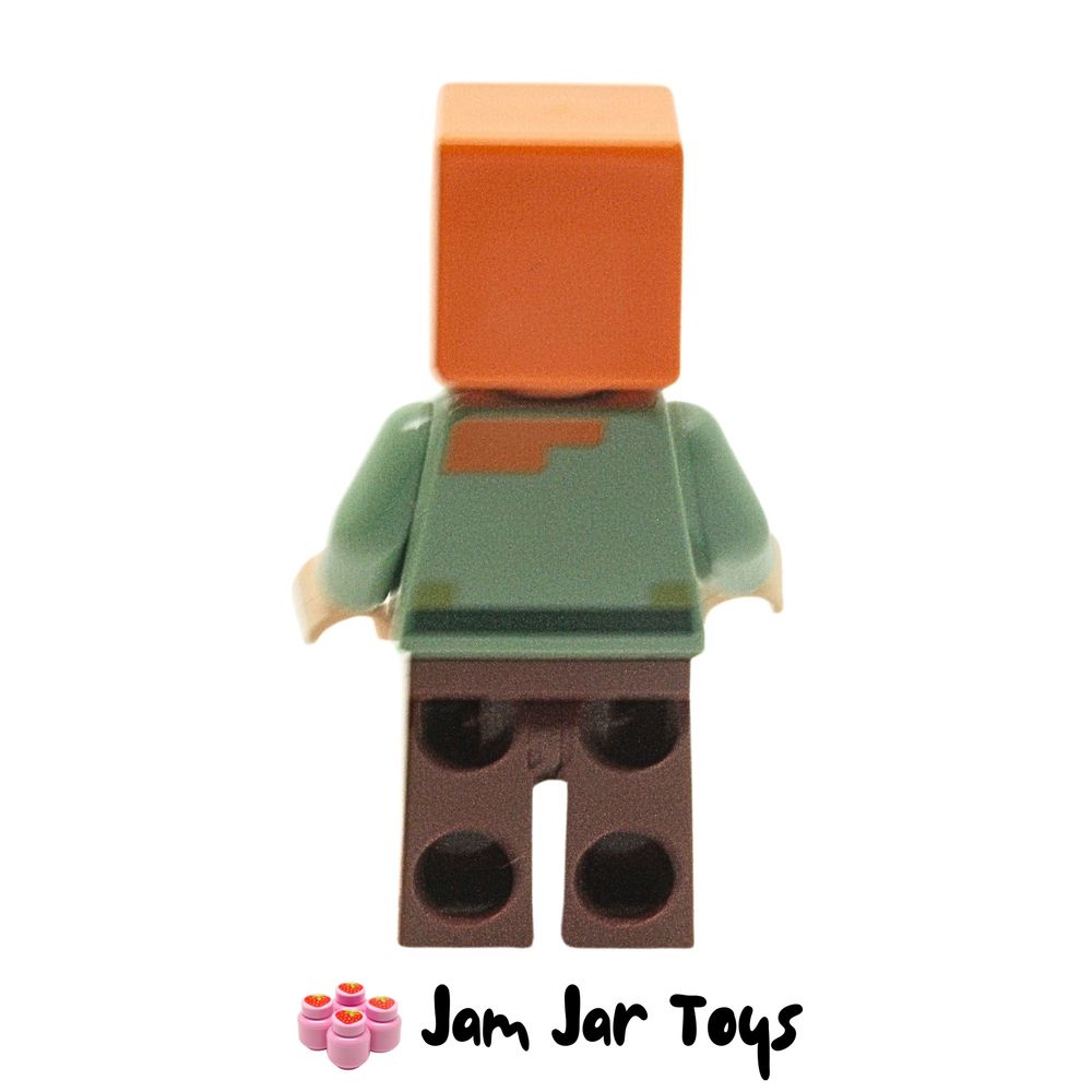 LEGO Alex Minecraft Mini Figure MIN017 Rear View