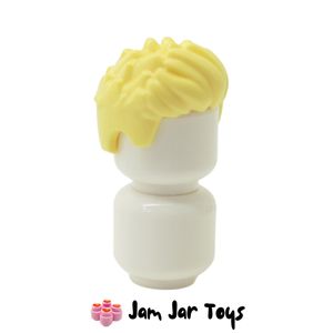 LEGO® Olly Bright Light Yellow Hair, Short Pointy, Wavy in Front H251
