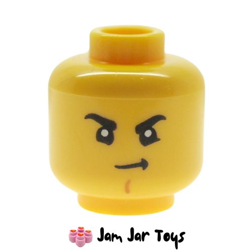 LEGO Cooper Head, Determined Crooked Smile