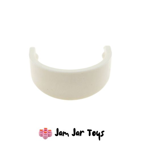 LEGO White Visor For Standard Helmet