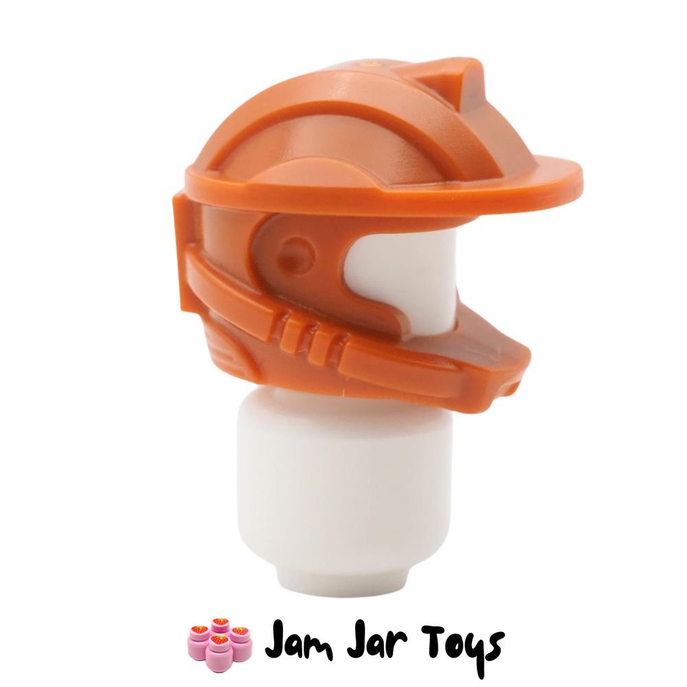 LEGO Dark Orange Space Helmet With Brim