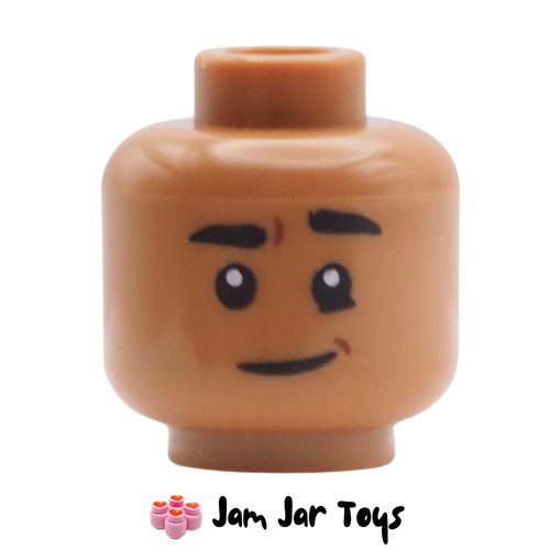 LEGO Dean Thomas / Ned Leeds Medium Nougat Head, Smile, Closed Mouth