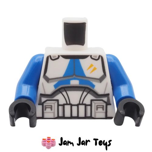 LEGO 501st Specialist Clone Trooper Torso, Blue and Orange Markings