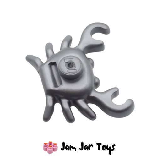 LEGO Crab - Flat Silver.