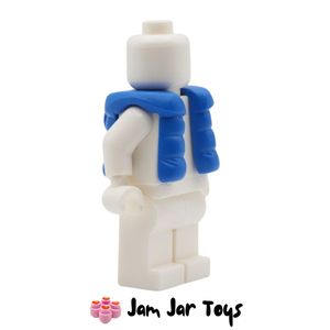 LEGO® Blue Puffer Jacket / Bodywarmer Studded Back. A467