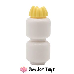 LEGO® Hair Small Tuft - Bright Light Yellow. FPH180