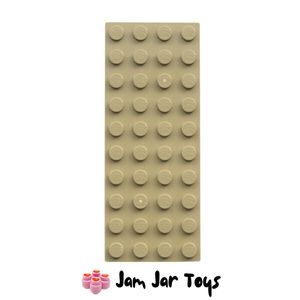 LEGO® Dark Tan 4 x 10 LEGO Base Plate BP161