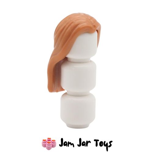 LEGO Medium Nougat Hair – Long with Centre Part