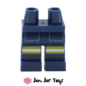 LEGO® Dark Blue Legs Neon Green Silver Stripes Pockets L335