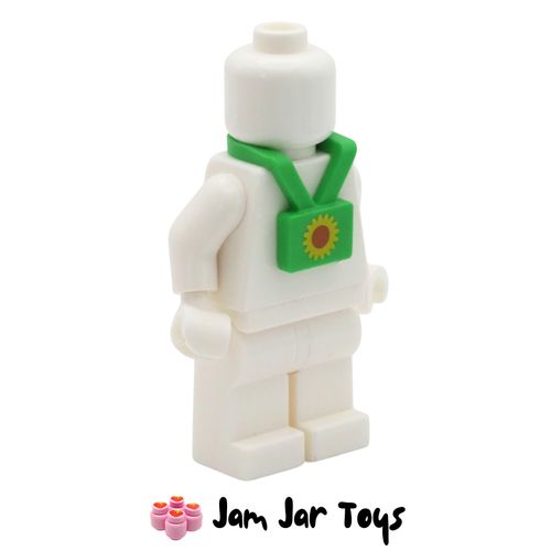 LEGO® Bright Green Lanyard with Sunflower