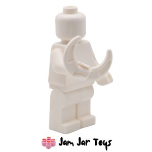 LEGO White Crescent Blade Weapon