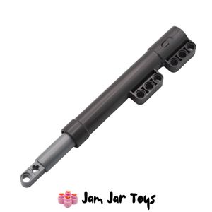 LEGO® Pearl Titanium 18L Technic Shock Absorber, Internal Spring TE38