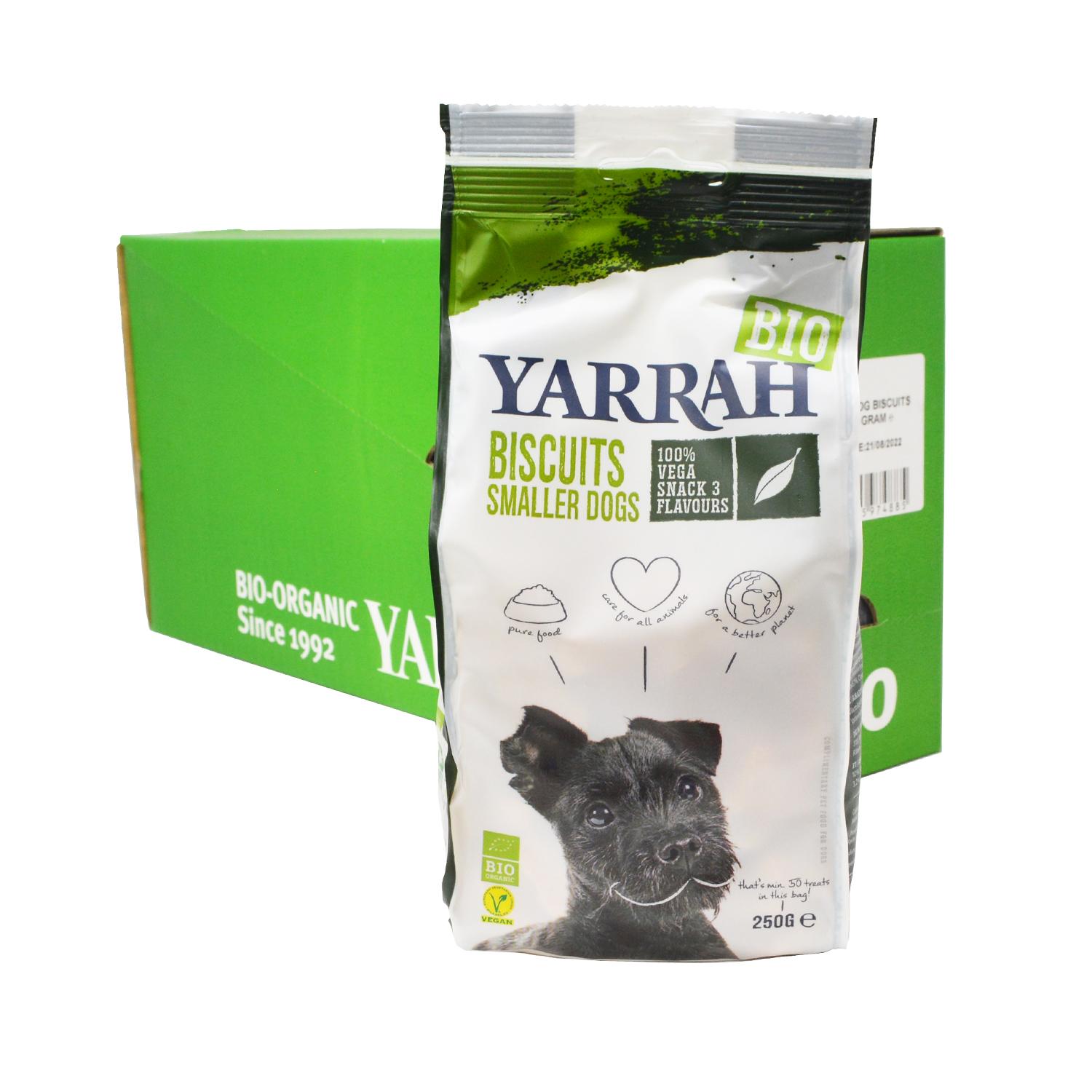 Bulk Discount! Yarrah Organic Vegan Smaller Dog Biscuits 250g x 6