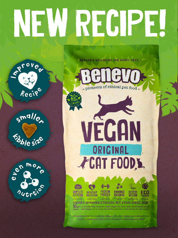 Benevo Cat Food - New Recipe Update & Transition Guide