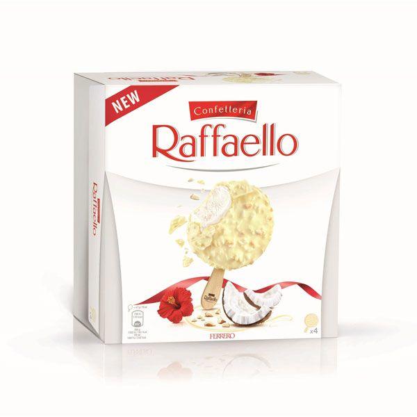 Ferrero Raffaello Ice Cream 4 Sticks 188g