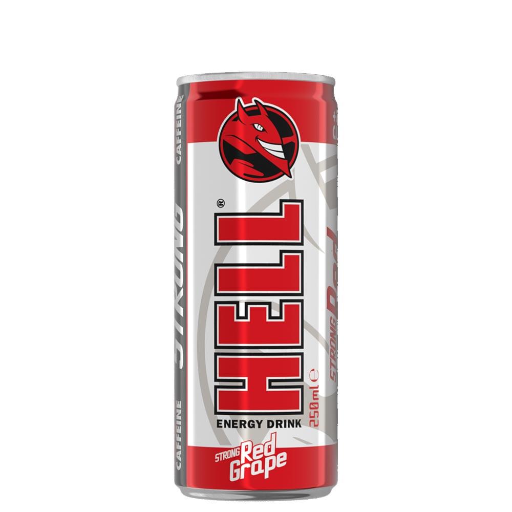 Hell Energy Drink 250ml Grape Str.+20 caf.(ASPRO)