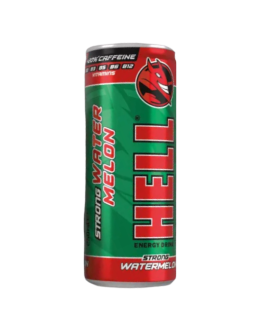 Hell Energy Drink 250ml Strong Watermelon