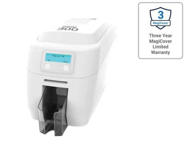 MAGICARD 300 DUAL SIDED PLASTIC ID CARD PRINTER - SKE Direct Sales