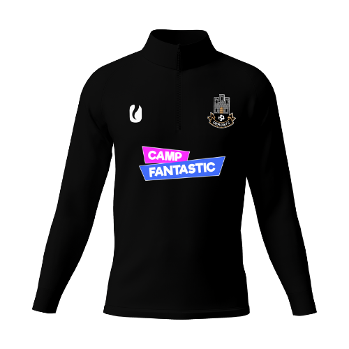 Image for Junior Black 1/4 Zip
