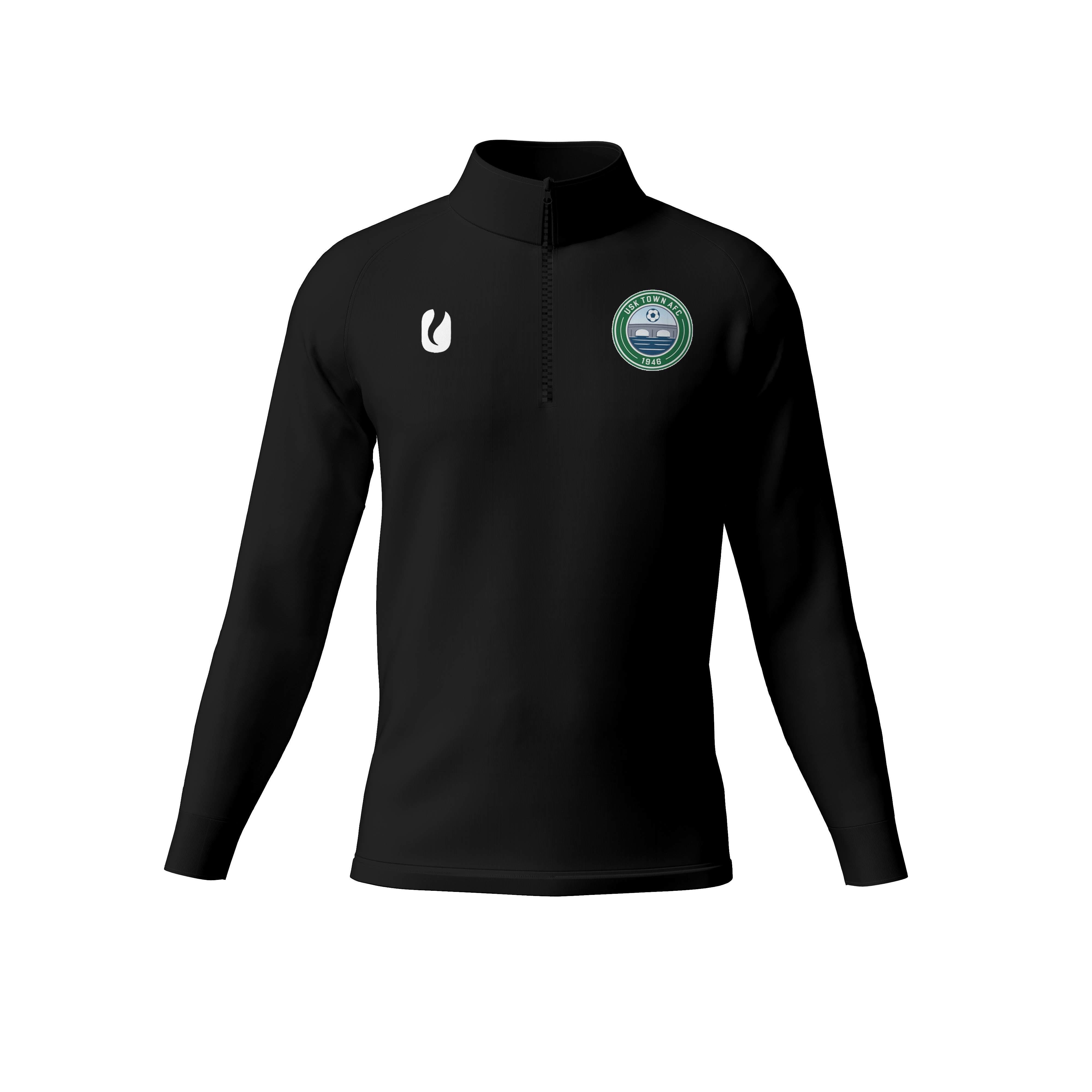 Image for Junior Black 1/4 Zip