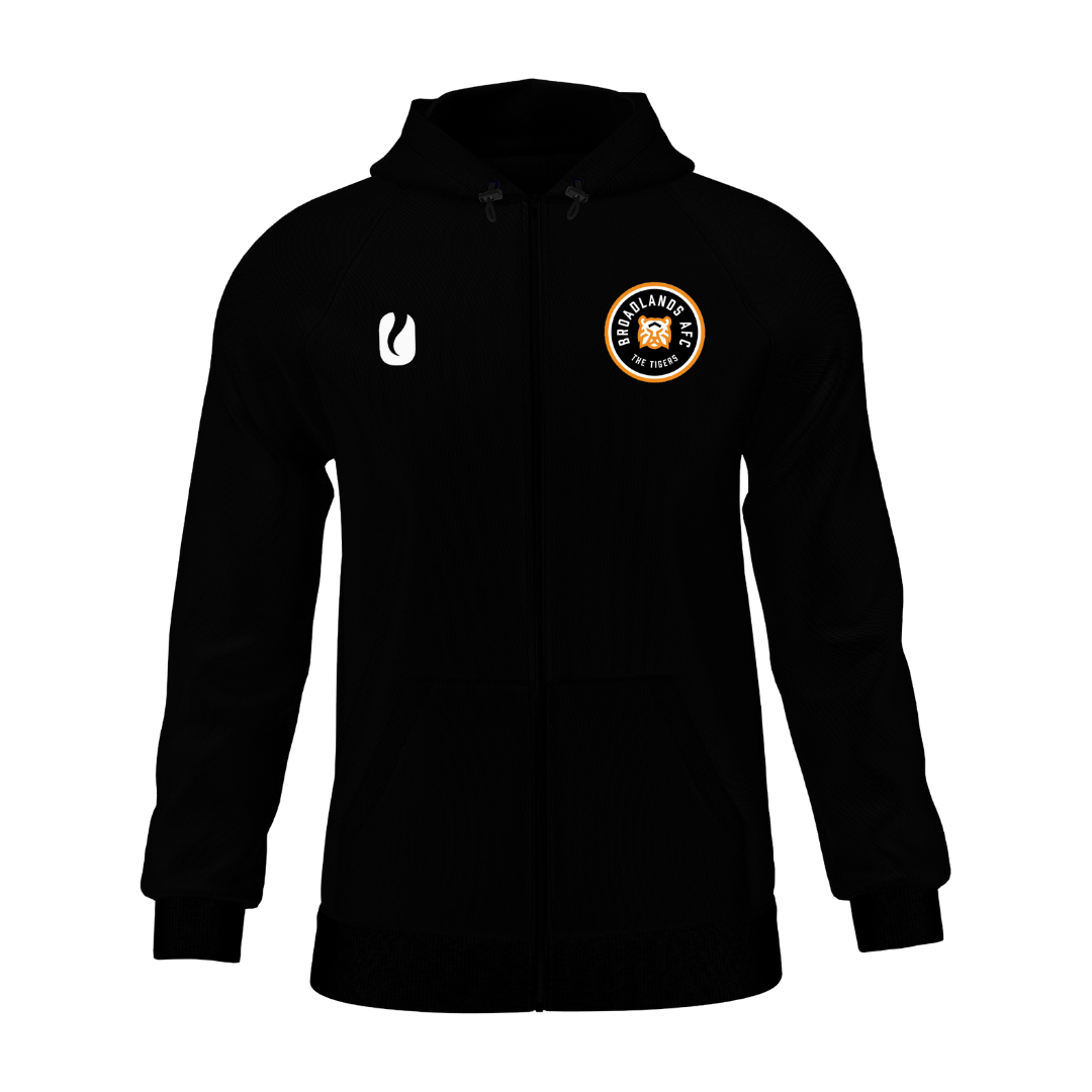 Image for Junior Black Full-Zip Hoodie