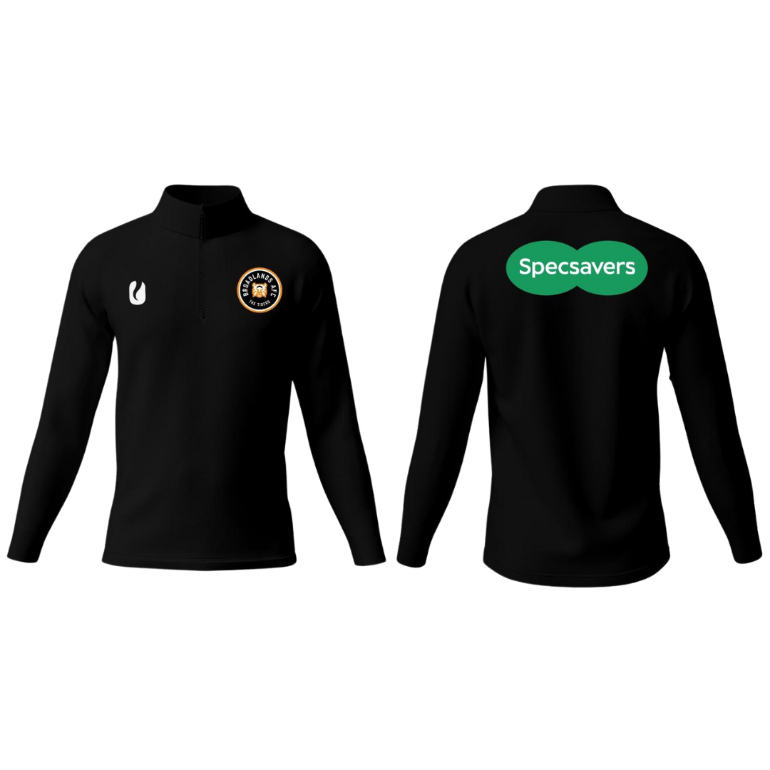 Image for Junior Black 1/4 Zip