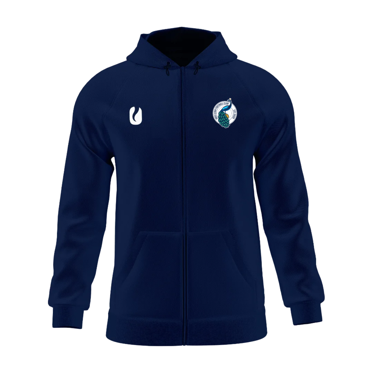 Image for Junior Navy Full-Zip Hoodie