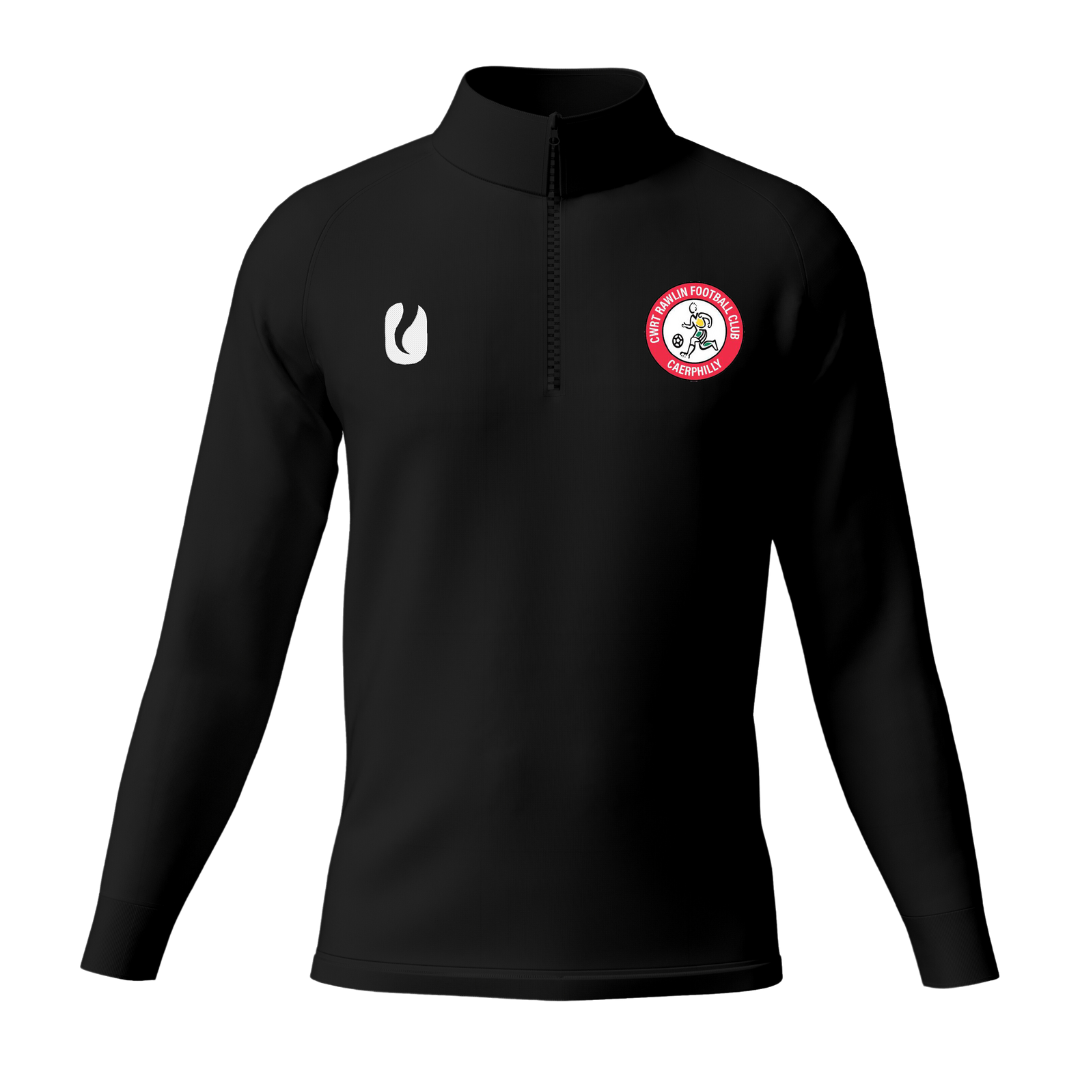 Image for Junior Black 1/4 Zip