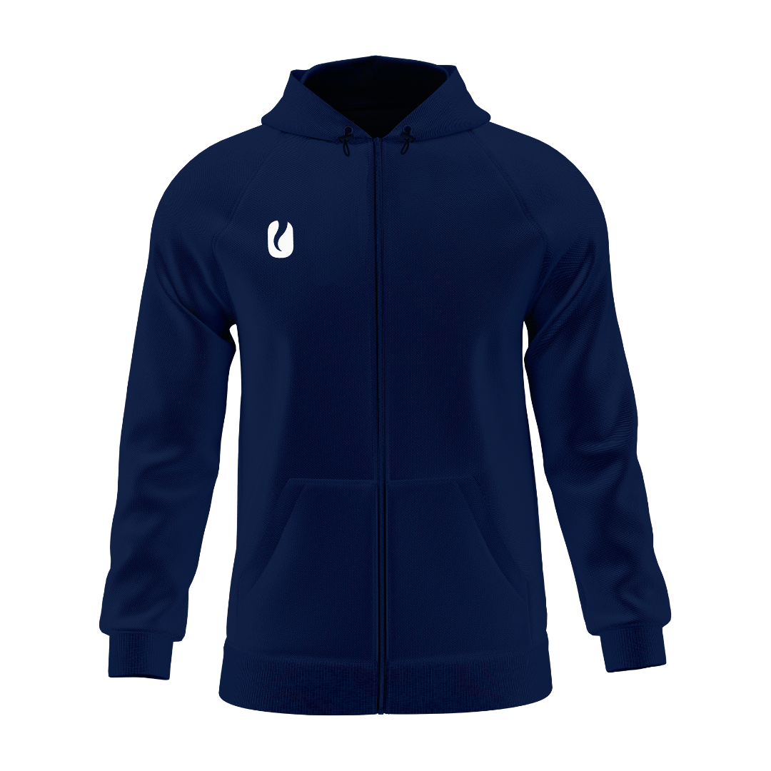 Image for Navy Full-Zip Hoodie