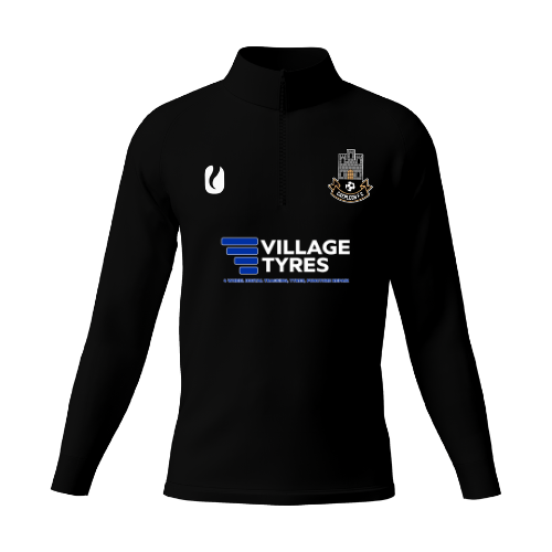Image for Junior Black 1/4 Zip