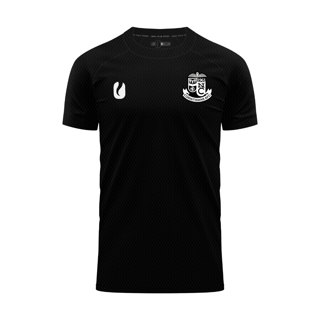 Image for Junior Black Performance Tee