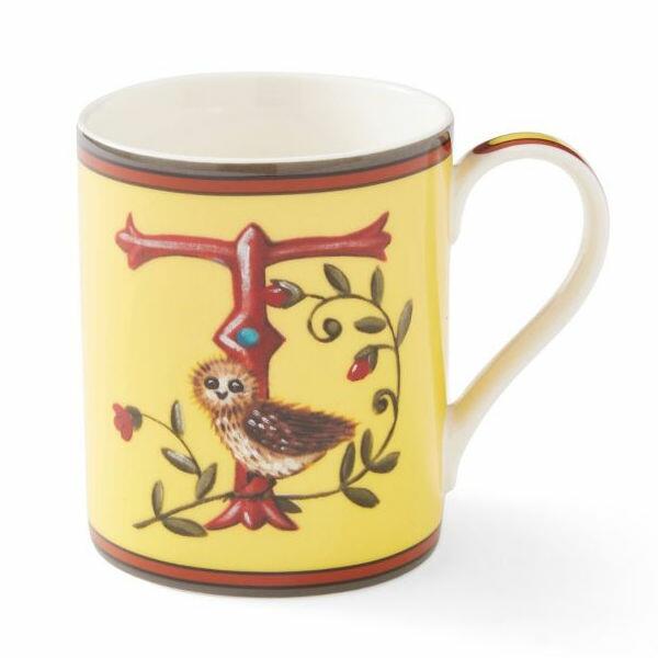 Spode Kit Kemp Alphabet Mug - T