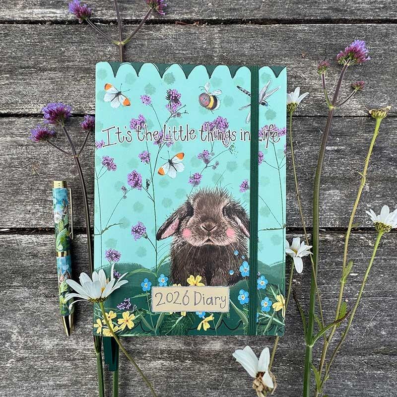 Alex Clark 2026 Its the Little things in Life Desk Diary