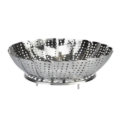 Just The Thing Stainless Steel Collapsible Steamer Basket 23cm