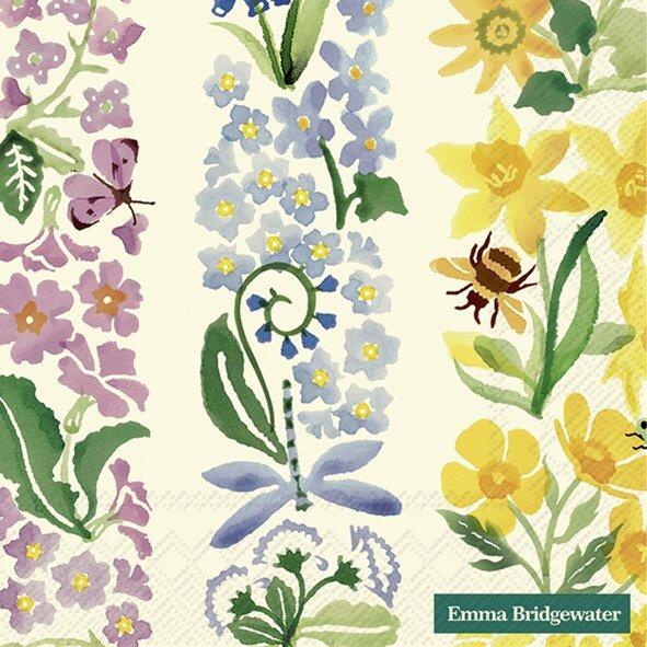 Emma Bridgewater - Napkins - Luncheon - Wildflowers Cream