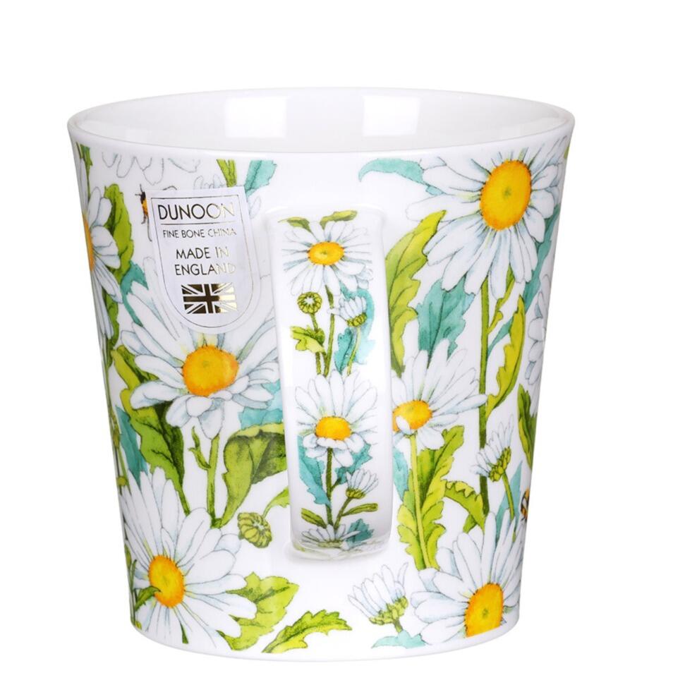 Dunoon Cairngorm Shape Mug - Beautiful Blooms - Daisies - Boxed